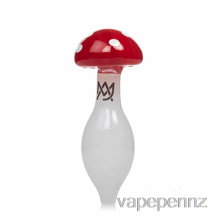 MJ Arsenal MUSHROOM BUBBLE Carb Cap Red White VAPE NZ